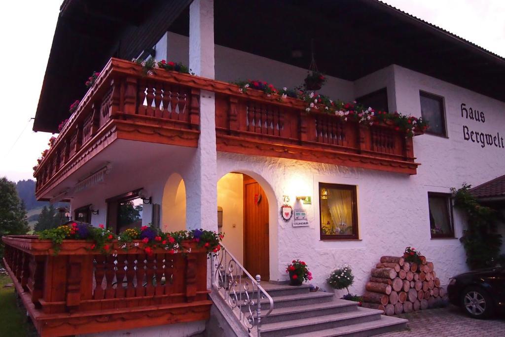 Haus Bergwelt Apartman Grän Kültér fotó
