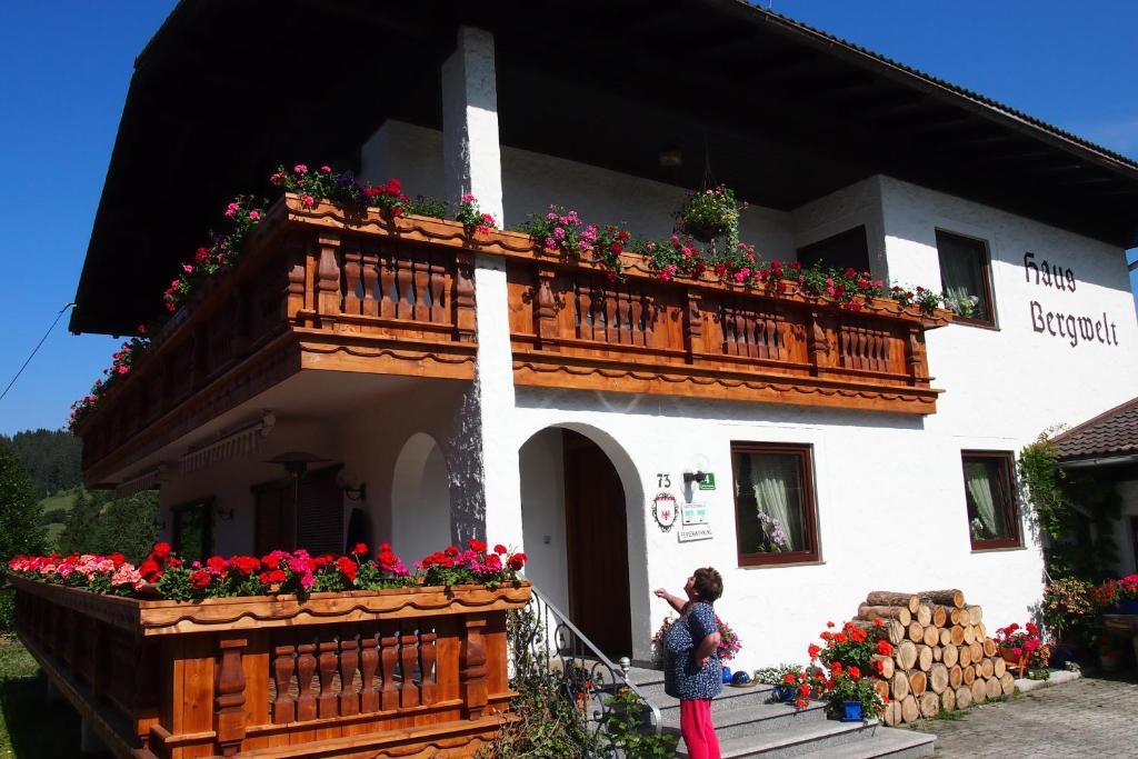 Haus Bergwelt Apartman Grän Kültér fotó